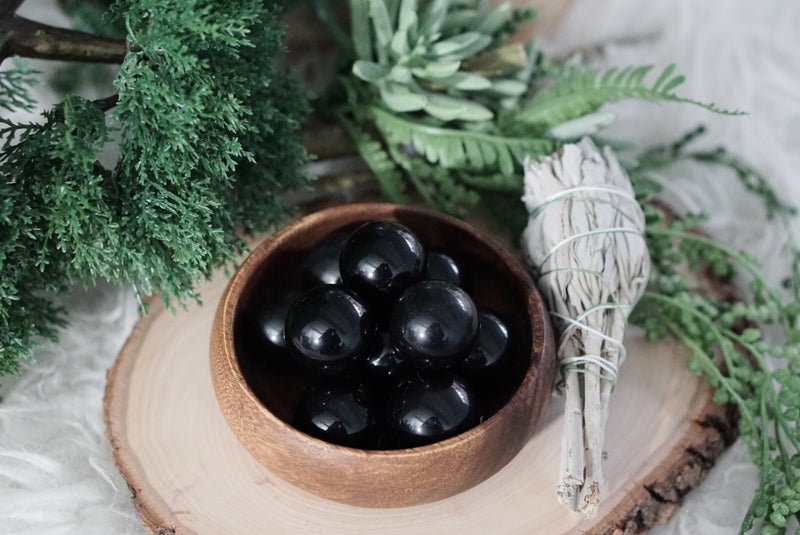 Obsidian Mini Spheres for Personal Growth