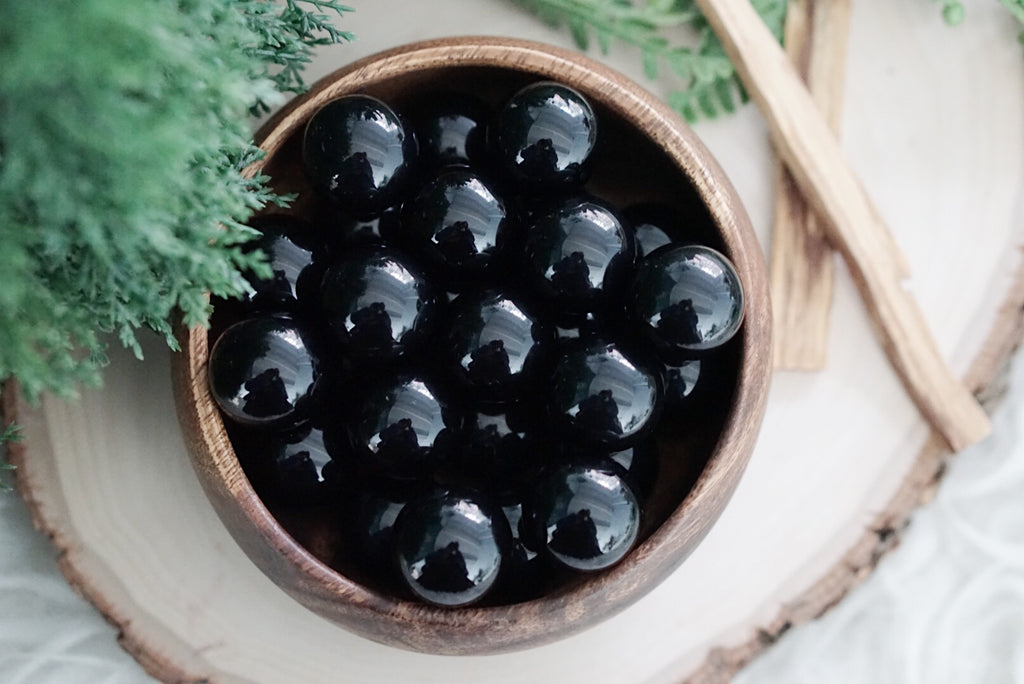 Obsidian Mini Spheres for Personal Growth