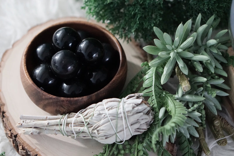 Obsidian Mini Spheres for Personal Growth
