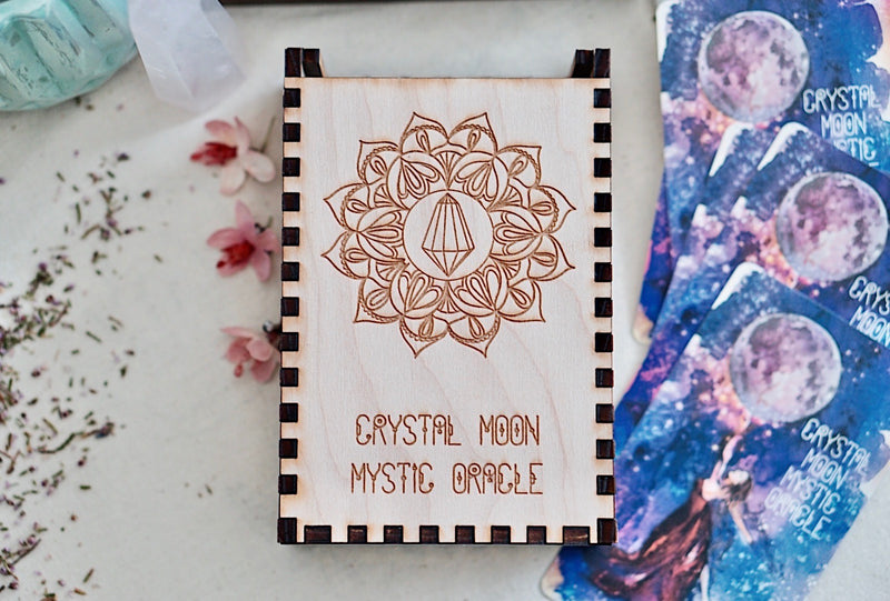 Crystal Moon Mystic Oracle Cards by Ashley Leavy