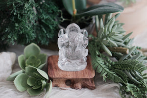 Ganesh Crystal Carvings