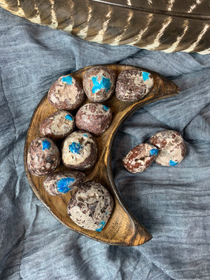 Tumbled Cavansite for Spiritual Direction