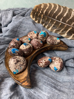 Tumbled Cavansite for Spiritual Direction