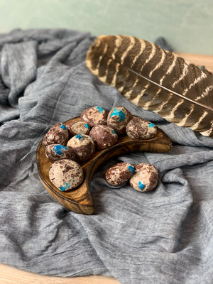 Tumbled Cavansite for Spiritual Direction