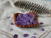 Tumbled Light Amethyst for Protection & Healing
