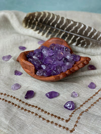 Tumbled Light Amethyst for Protection & Healing