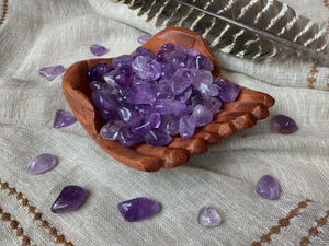 Tumbled Light Amethyst for Protection & Healing