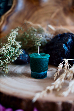 Reiki-Charged Herbal Votive Candles