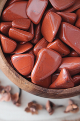 Tumbled Red Jasper for Passion & Purpose