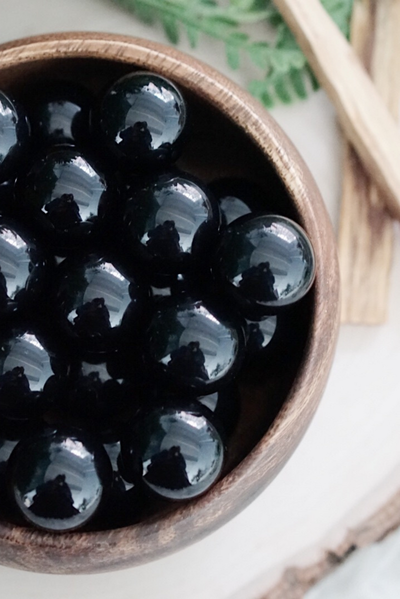 Obsidian Mini Spheres for Personal Growth