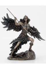 Winged Morrigan Cold Cast Bronze Statue