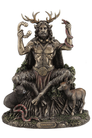 Seated Forest God Statue - Various Colors