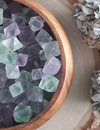 Fluorite Octahedrons for Balance & Stress Reduction (Set of Six)