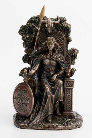 Frigga and Child Cold Cast Bronze Statue