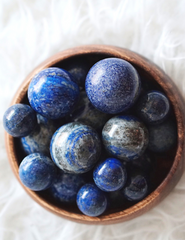 Lapis Lazuli Mini Spheres for Enlightenment & Dreaming