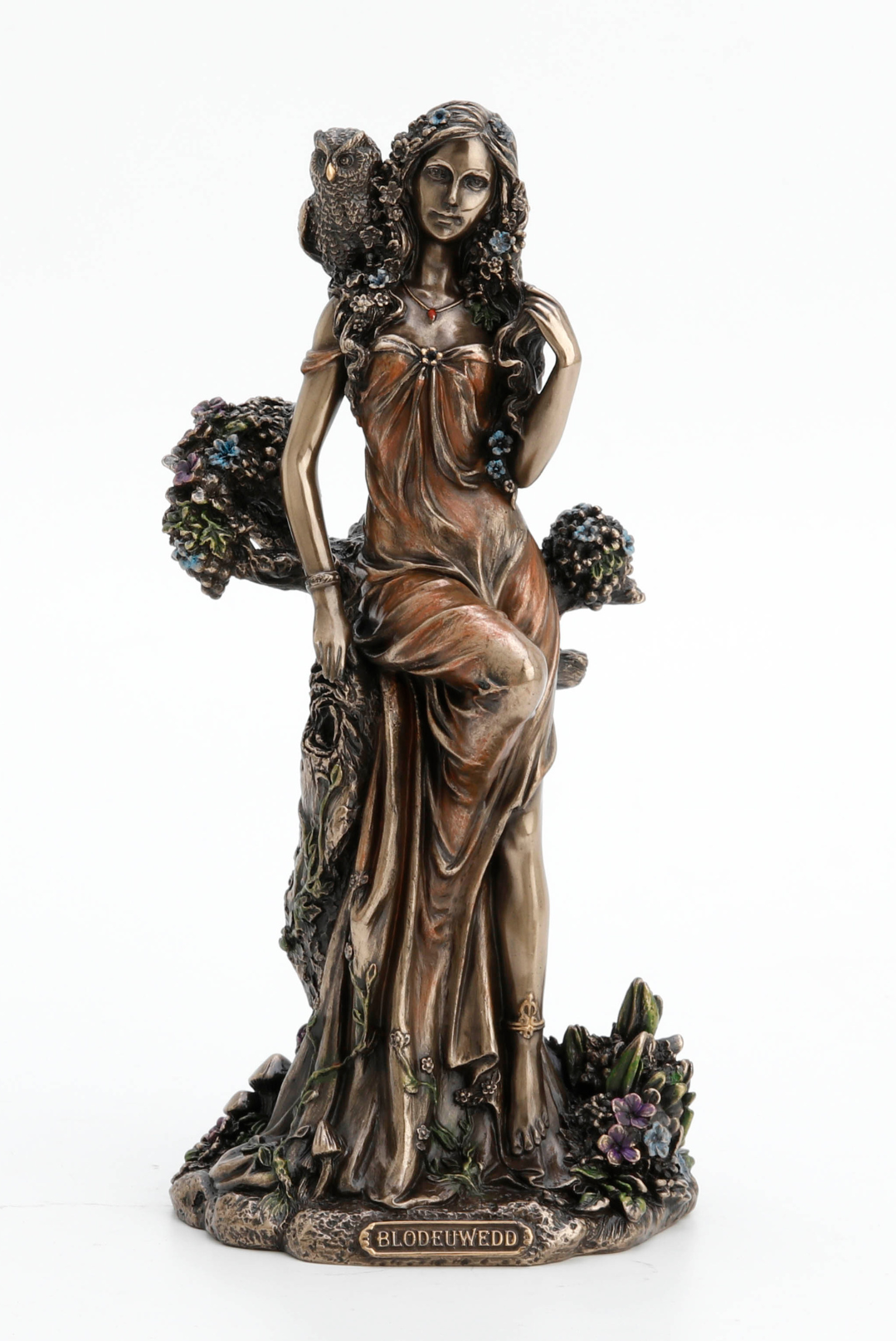 Springtime Blodeuwedd Celtic Goddess Statue