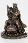 Bronze Arianrhod Goddess with the Wheel of the Year Statue