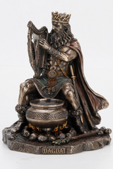 Druid King Dagda Cold Cast Bronze Statue