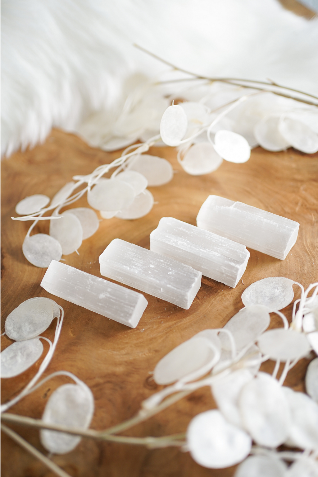 Selenite Wands for Cleansing & Purification