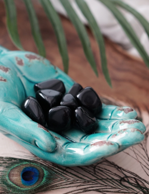 Tumbled Obsidian for Personal Growth