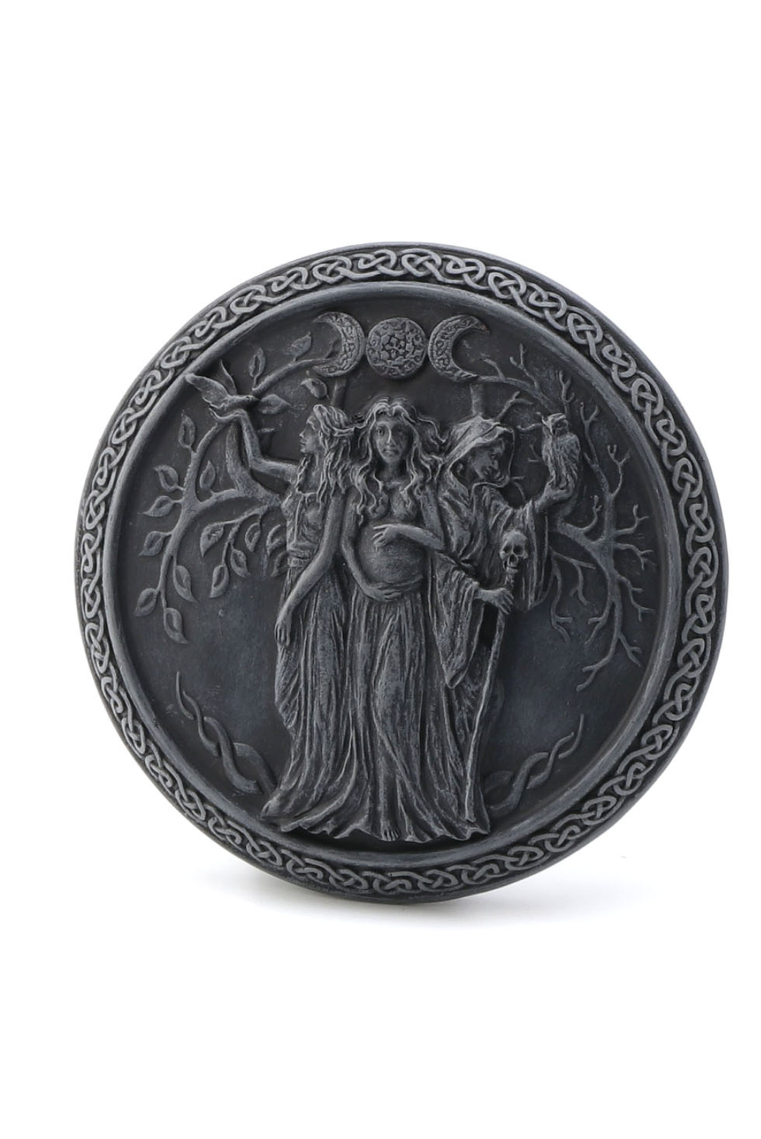 Celtic Triple Goddess Trinket Box