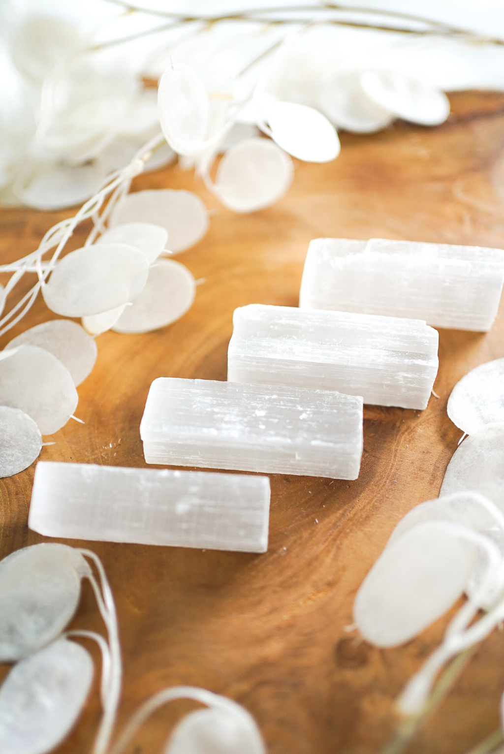 Selenite Wands for Cleansing & Purification