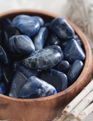 Tumbled Sodalite for Mutual Understanding