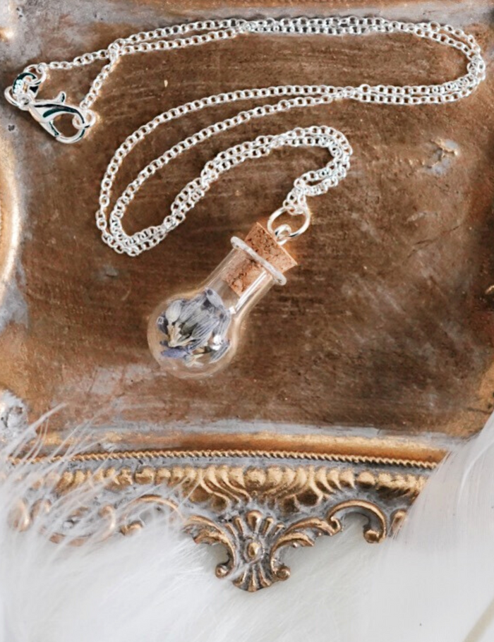 Herbal Apothecary Charm Necklaces - Various Herbs
