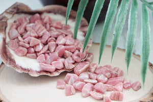 Tumbled A-Grade Rhodochrosite for Emotional Release