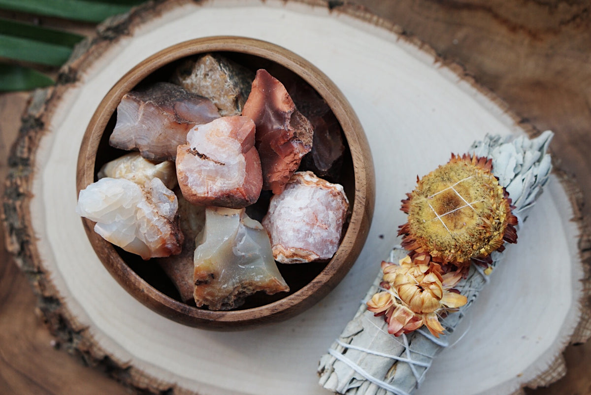 Rough Carnelian for Creativity & Energy