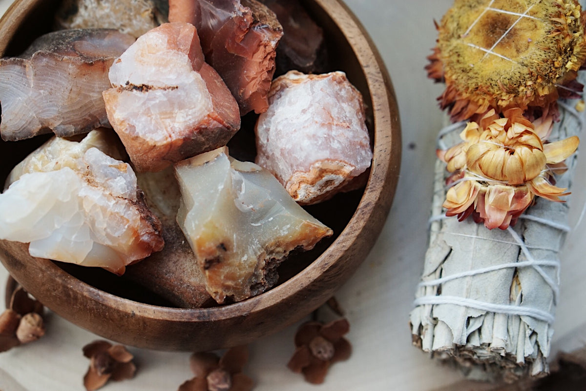 Rough Carnelian for Creativity & Energy