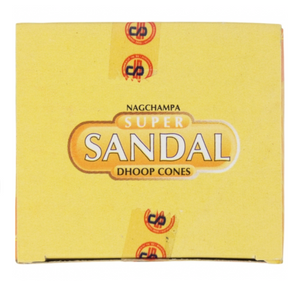 Satya Super Sandal Dhoop Cone & Stick Incense