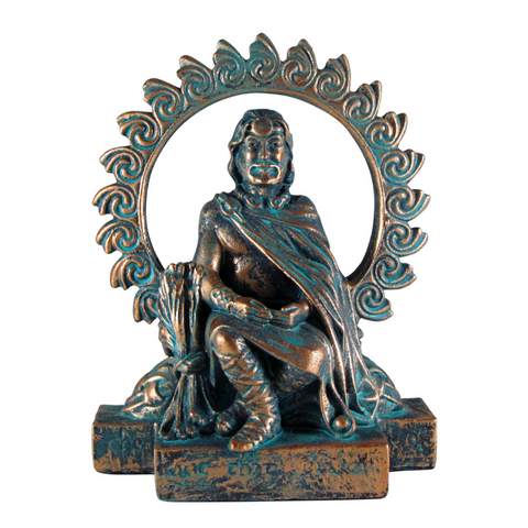 Bronze Arianrhod Goddess with the Wheel of the Year Statue