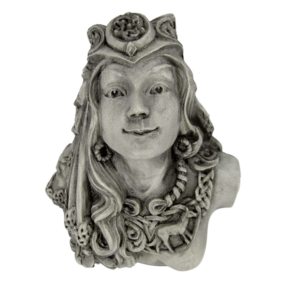 Stone-Look Rhiannon Goddess Statue