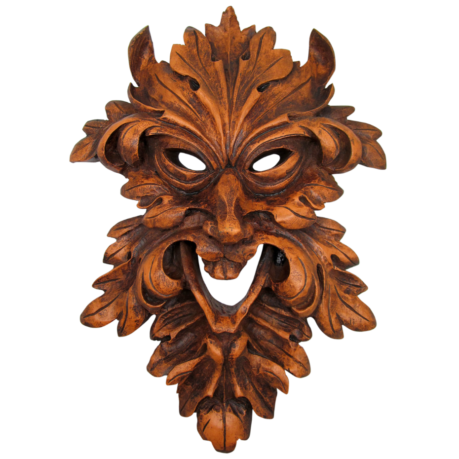 God of the Woodlands Green Man Wall Plaque