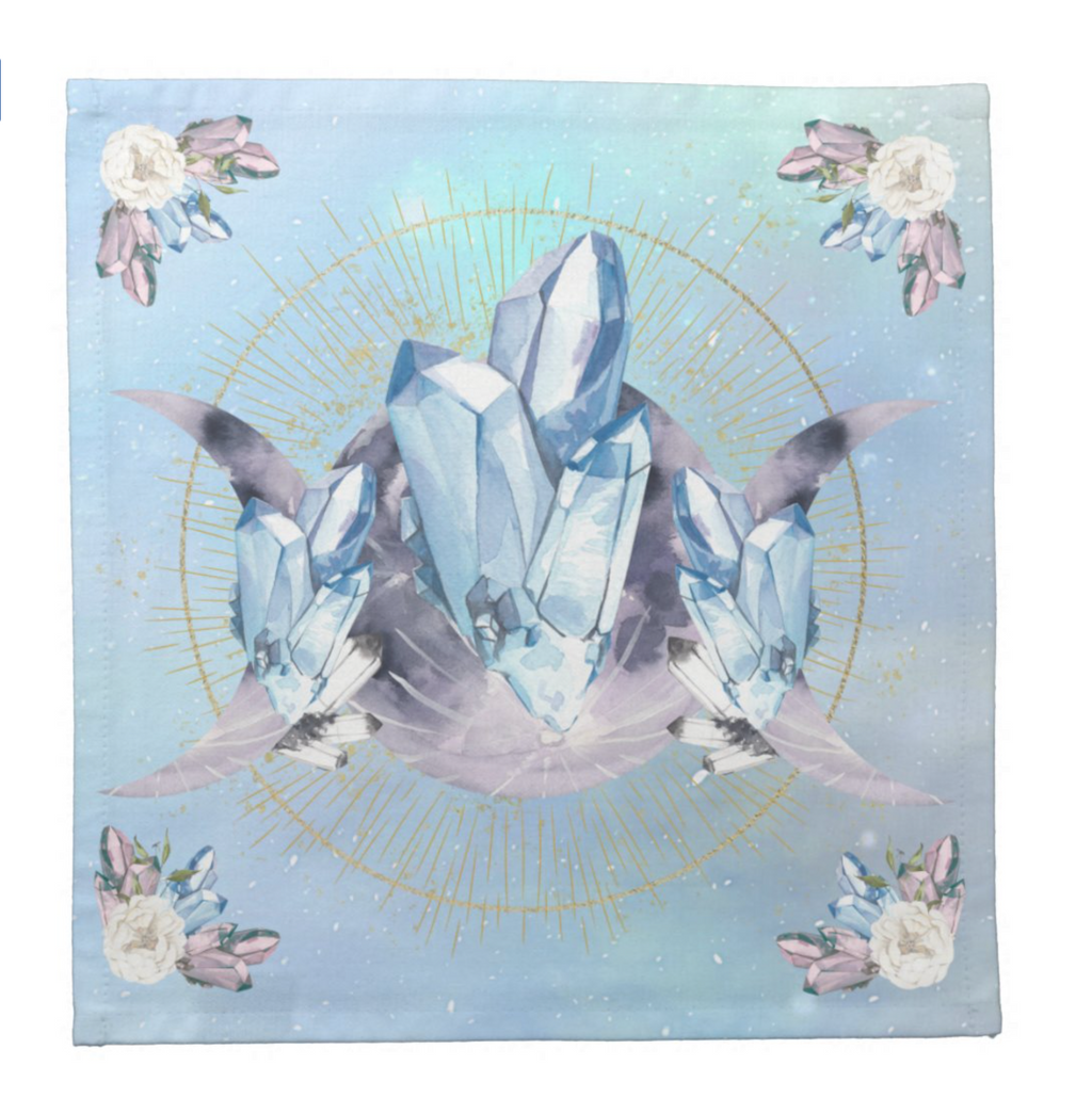 Crystalline Winter Altar Cloth