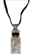 Moonstone Charm Jar Pendants - Various Styles