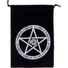 Embroidered Black Velvet Pouches - Various Designs