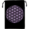 Embroidered Black Velvet Pouches - Various Designs
