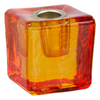 Glass Mini Candle Holders - Various Colors