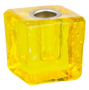 Glass Mini Candle Holders - Various Colors