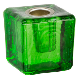 Glass Mini Candle Holders - Various Colors