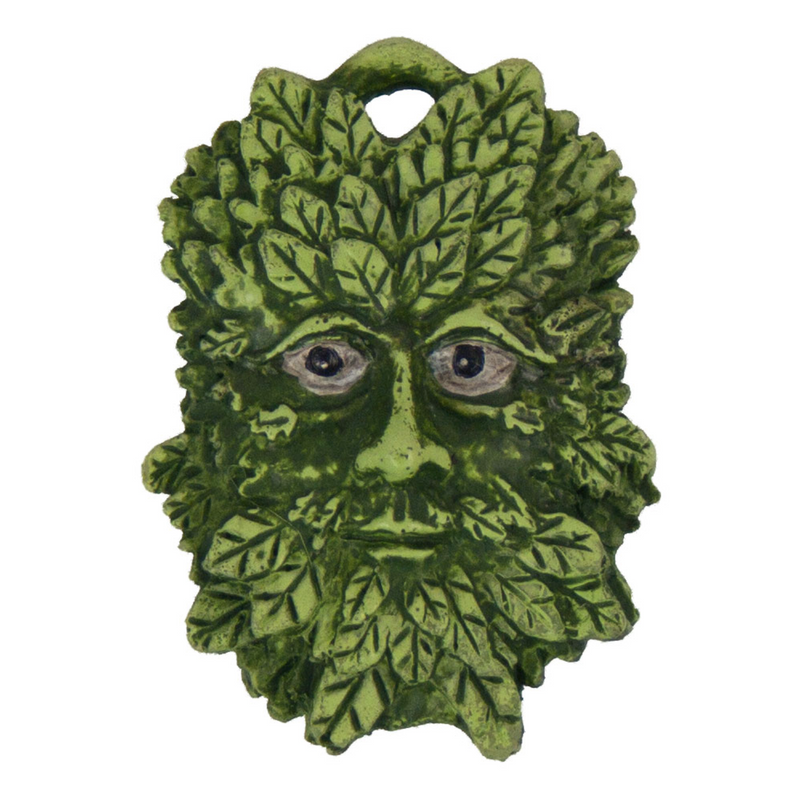 Green Man Pocket Charm Talisman