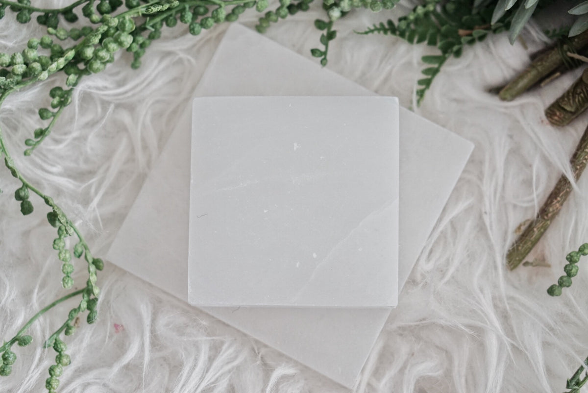 Selenite Charging Plate - Square