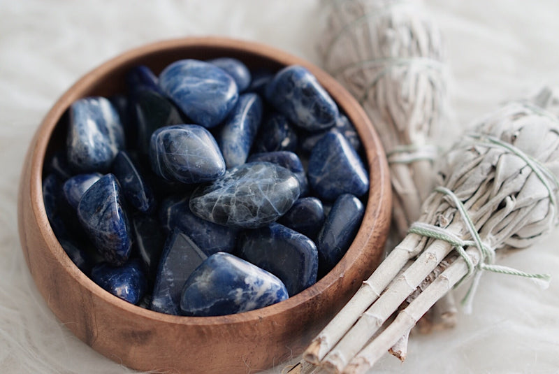 Tumbled Sodalite for Mutual Understanding