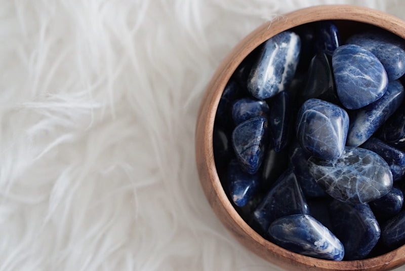 Tumbled Sodalite for Mutual Understanding