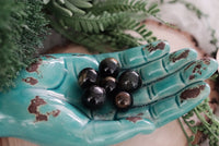 Blue Tiger's Eye Mini Spheres for Power & Communication