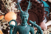 Green Verdigris Gundestrup Kernunnos Statue