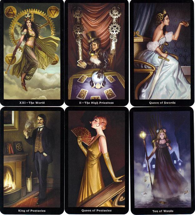 Steampunk Tarot by Barbara Moore & Aly Fell