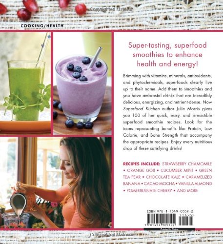 Superfood Smoothies by Julie Morris